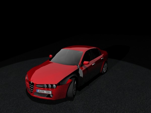 3d alfa romeo 159 car - alfa romeo 159 by Storm 909